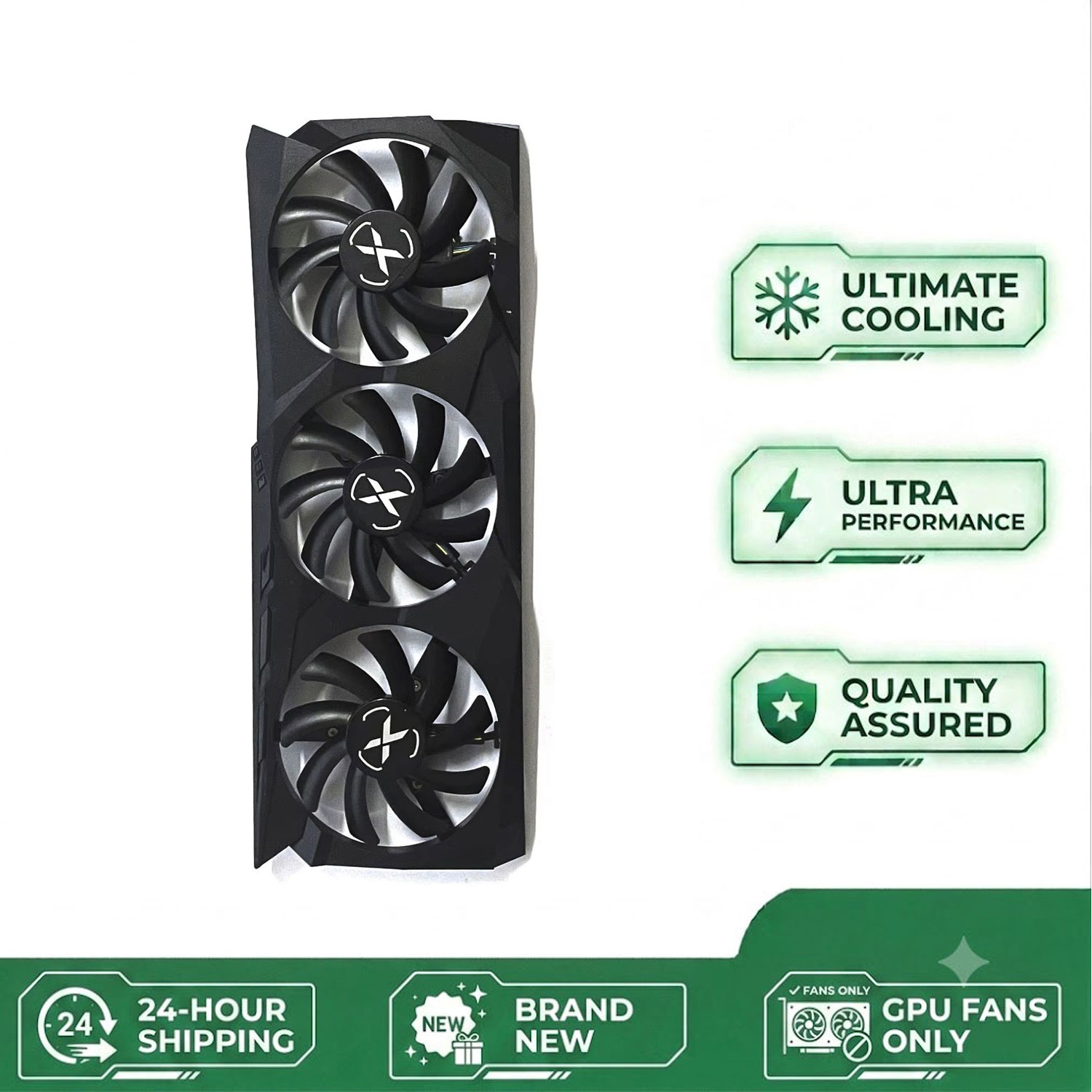 Rx 6700 Xt 12Gb Graphics Card - Orijinal 85MM 4-Pin T129215SU DC 12V